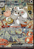 Cinccino ex 119/086 NM/M Special Illustration Rare Chaos Rising Pokemon Holo