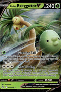 Alolan Exeggutor V 005/078 NM/M V Rare Pokemon GO Pokemon Holo