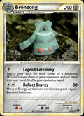 Bronzong 15/102 LP Rare HGSS Triumphant Pokemon