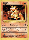 Magmar 36/102 HP Uncommon Base Set Unlimited Pokemon