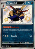 Kingambit 187/091 NM/M Shiny Rare Paldean Fates Pokemon Holo