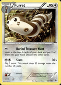 Furret 82/106 NM/M Rare Flashfire Pokemon