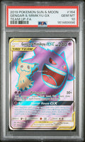 Gengar & Mimikyu Gx 164/181 Team Up Pokemon PSA 10