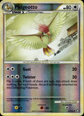 Pidgeotto 47/102 NM/M Uncommon HGSS Triumphant Pokemon Reverse Holo