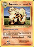 Arcanine 18/108 MP Rare Evolutions Pokemon