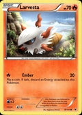 Larvesta 19/101 HP Common Noble Victories Pokemon