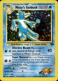 Misty's Golduck 12/132 NM/M Rare Gym Challenge Pokemon Unlimited Holo