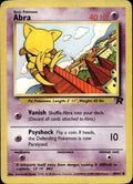 Abra 49/82 HP Common Team Rocket Pokemon Unlimited