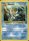 Omastar 40/62 HP Uncommon Fossil Pokemon Unlimited