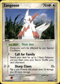 Zangoose 25/108 HP Rare Power Keepers Pokemon