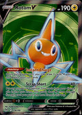 Rotom V 176/196 NM/M Ultra Rare Lost Origin Pokemon Holo