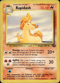 Rapidash 44/64 HP Uncommon Jungle Pokemon Unlimited