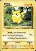 Pikachu 60/64 HP Common Jungle Pokemon Unlimited