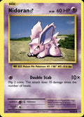 Nidoran M 43/108 MP Common Evolutions Pokemon